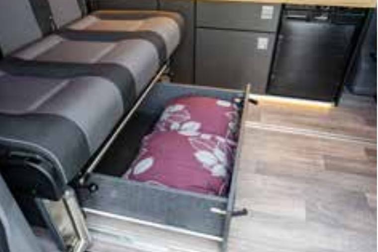 Espace de chargement modulable &agrave; l'arri&egrave;re du Triostyle