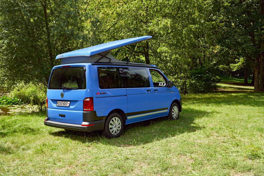 Le Weekender REIMO, toit relevé